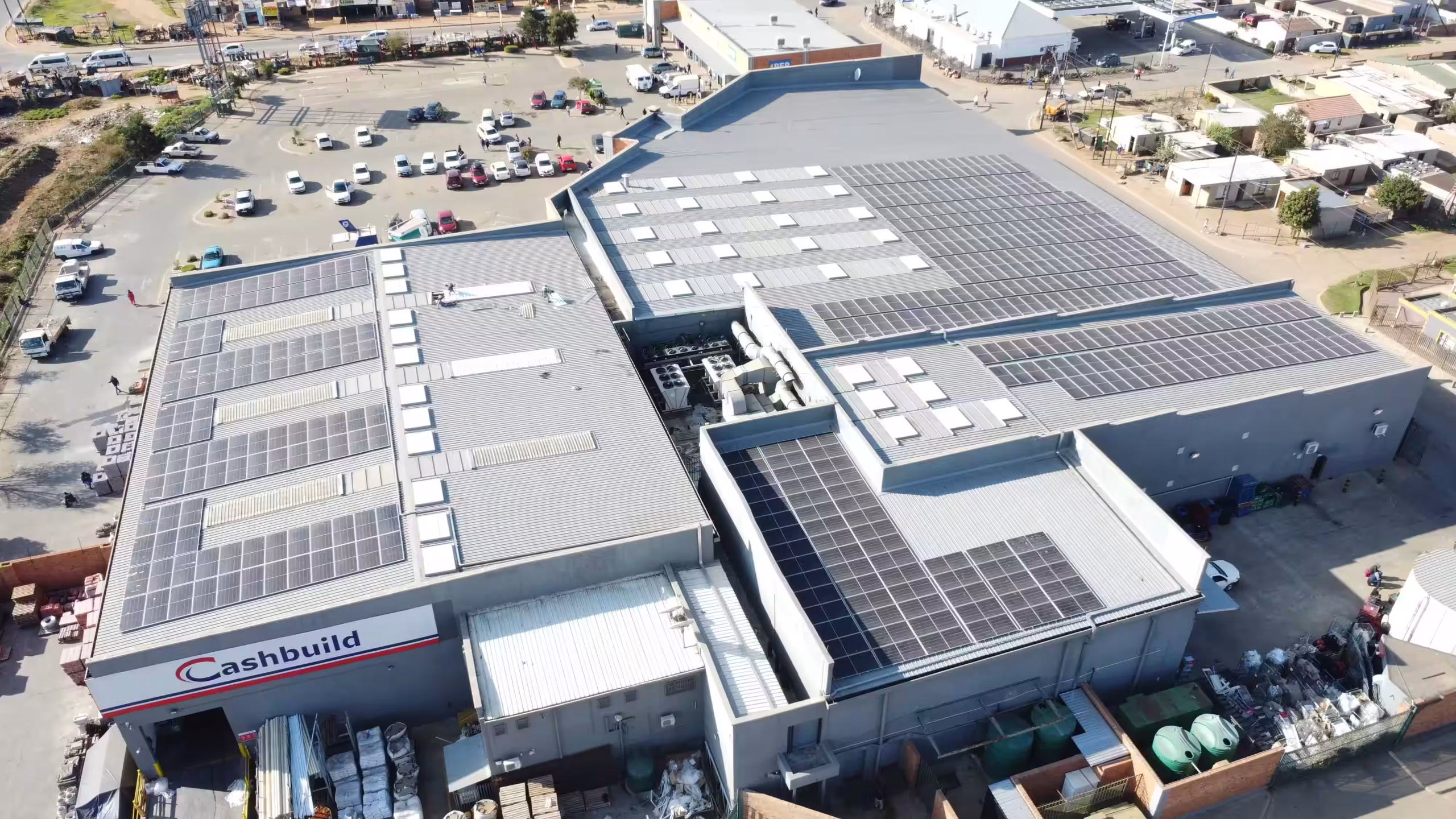 Planned maintenance on an industrial roof in Gauteng